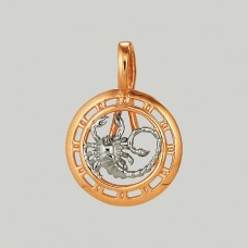 Подвеска П-0067-Р СКОРПИОН (Ag 925)